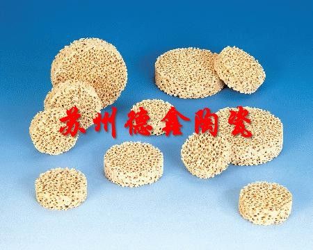 Zirconia Foam Ceramic Filter